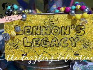 #Lennonslegacy Fundraiser License Plate